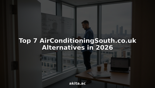 Manager reviewing UK air conditioning provider options