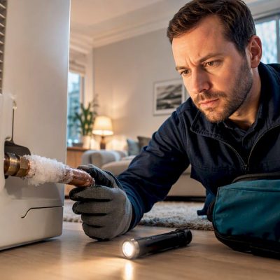 Refrigerant Leak Symptoms: Warm Air, Ice and Hissing